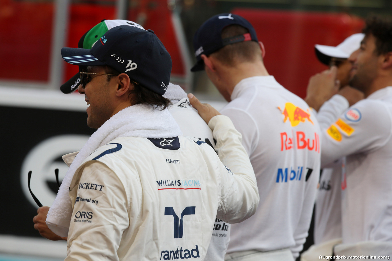 GP ABU DHABI, 26.11.2017 - Gara, Felipe Massa (BRA) Williams FW40
