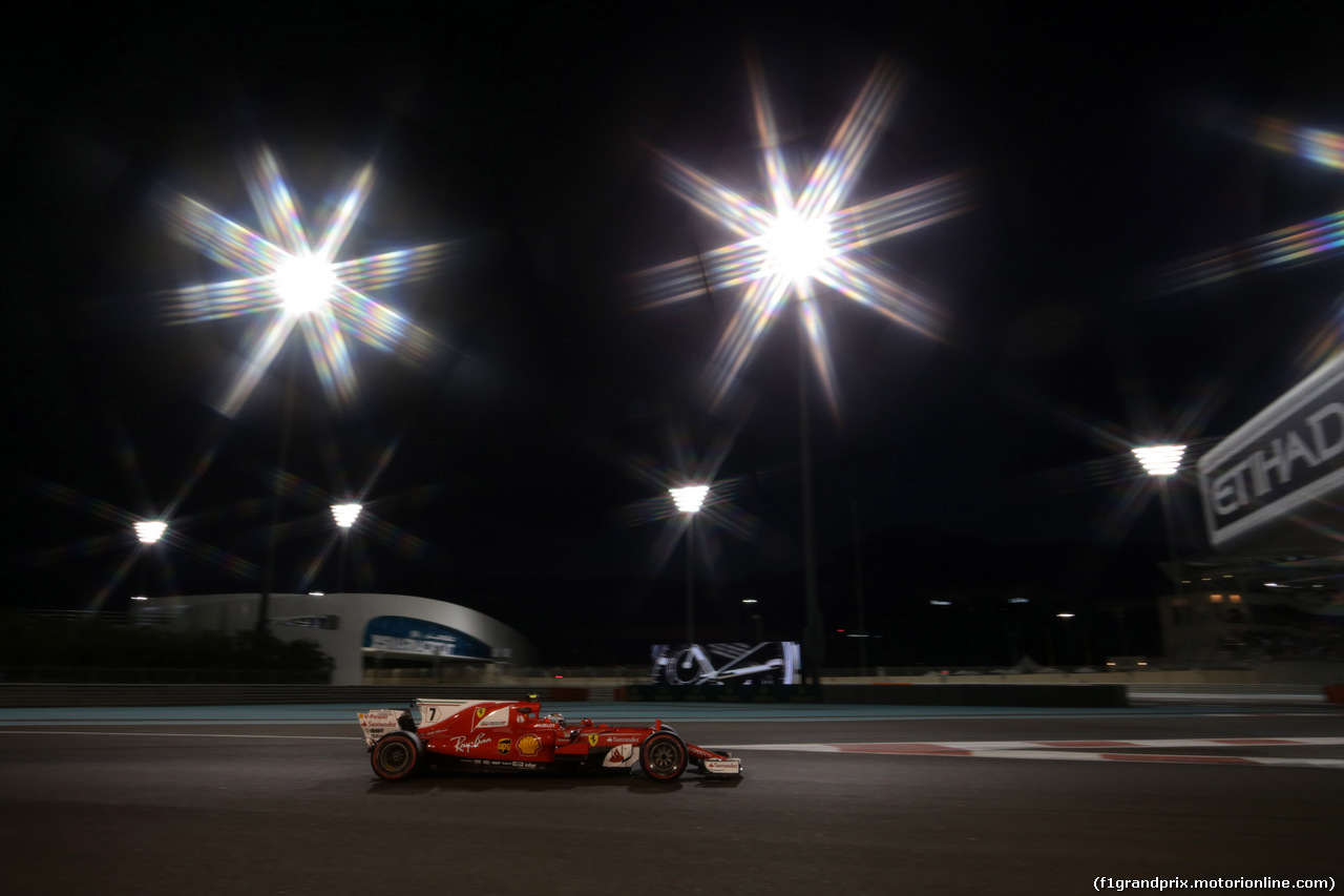 GP ABU DHABI, 26.11.2017 - Gara, Kimi Raikkonen (FIN) Ferrari SF70H
