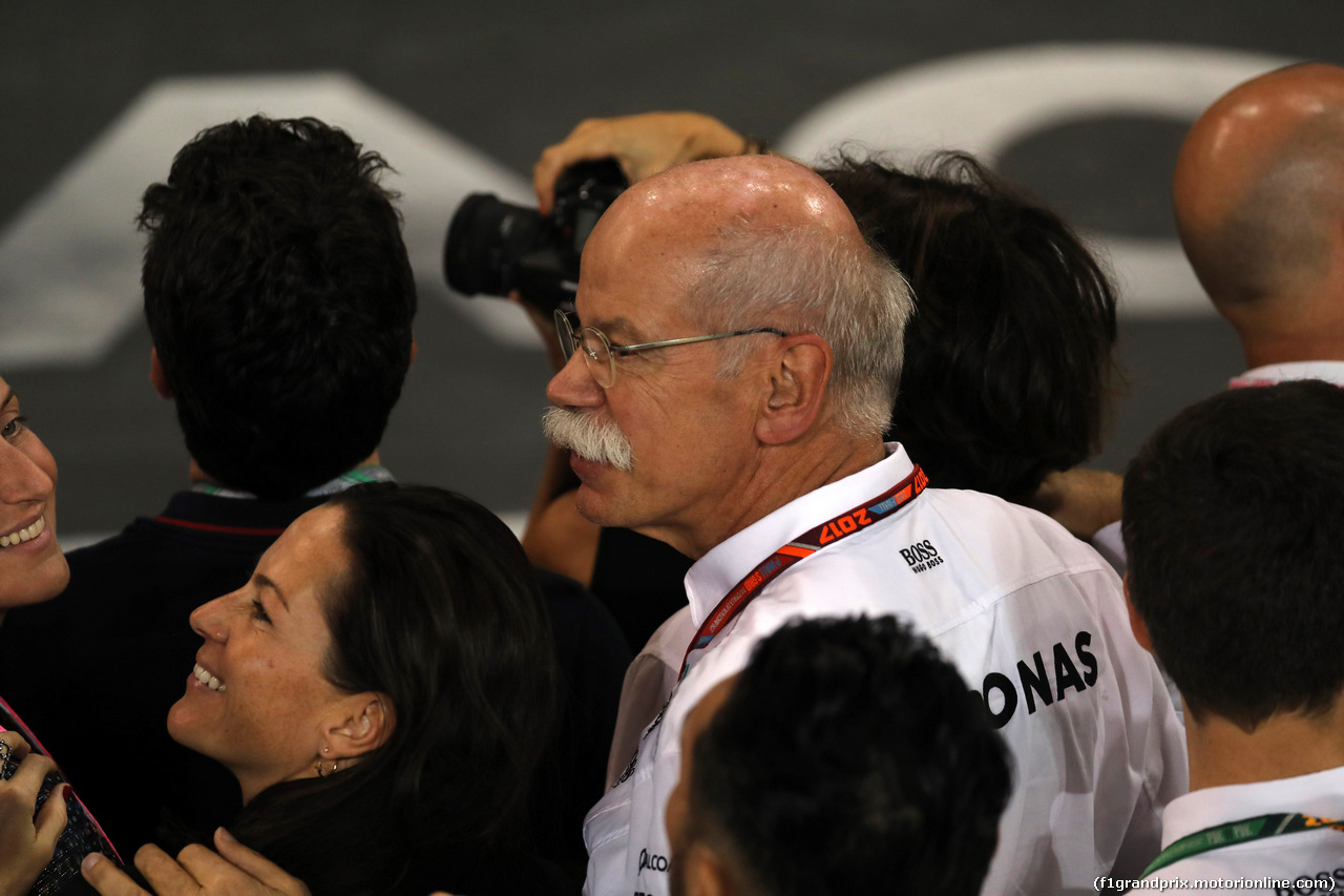 GP ABU DHABI, 26.11.2017 - Gara, Dr. Dieter Zetsche, Chairman of Daimler