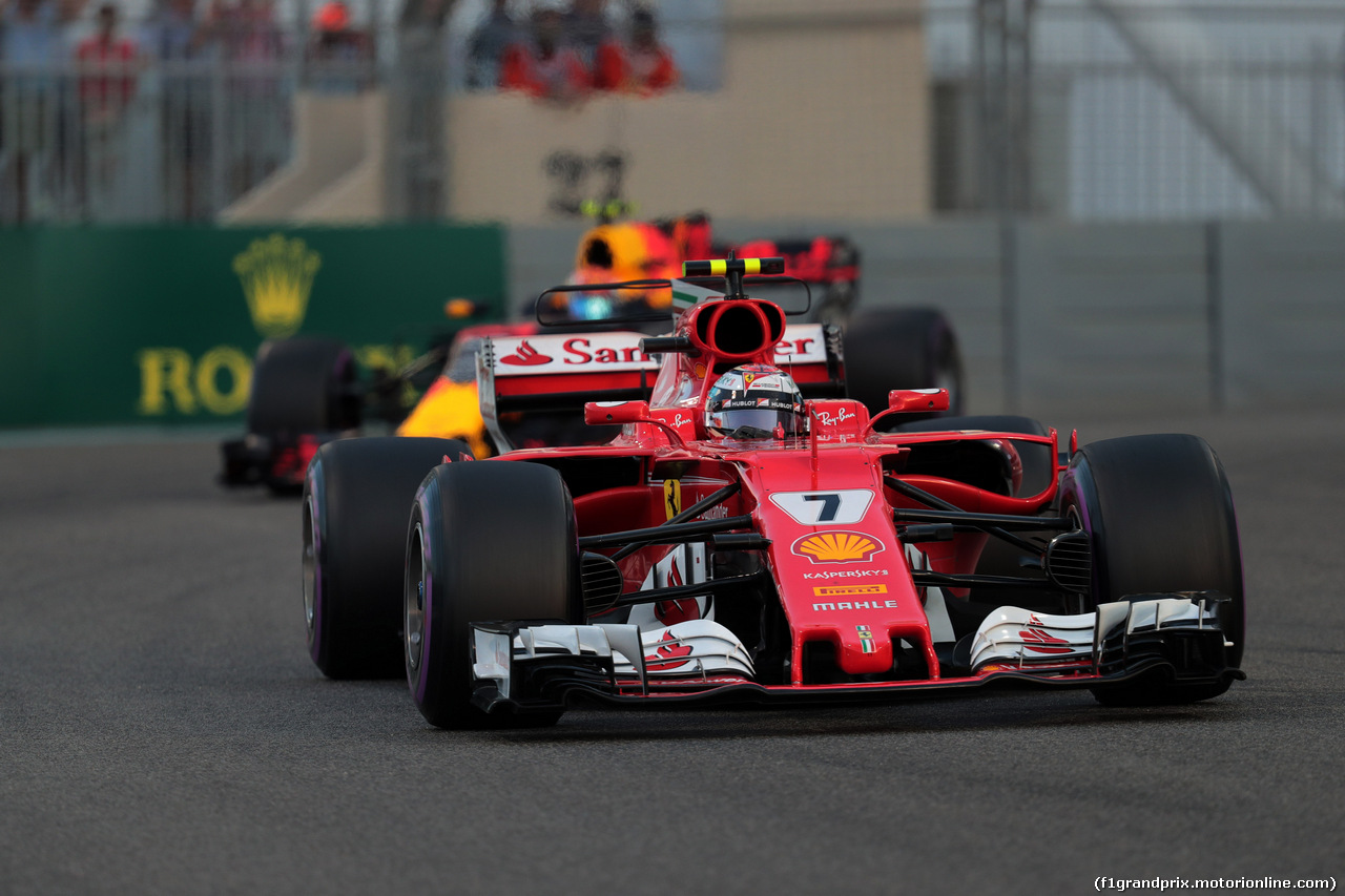 GP ABU DHABI, 26.11.2017 - Gara, Kimi Raikkonen (FIN) Ferrari SF70H