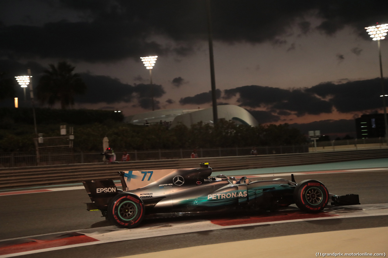GP ABU DHABI, 26.11.2017 - Gara, Valtteri Bottas (FIN) Mercedes AMG F1 W08