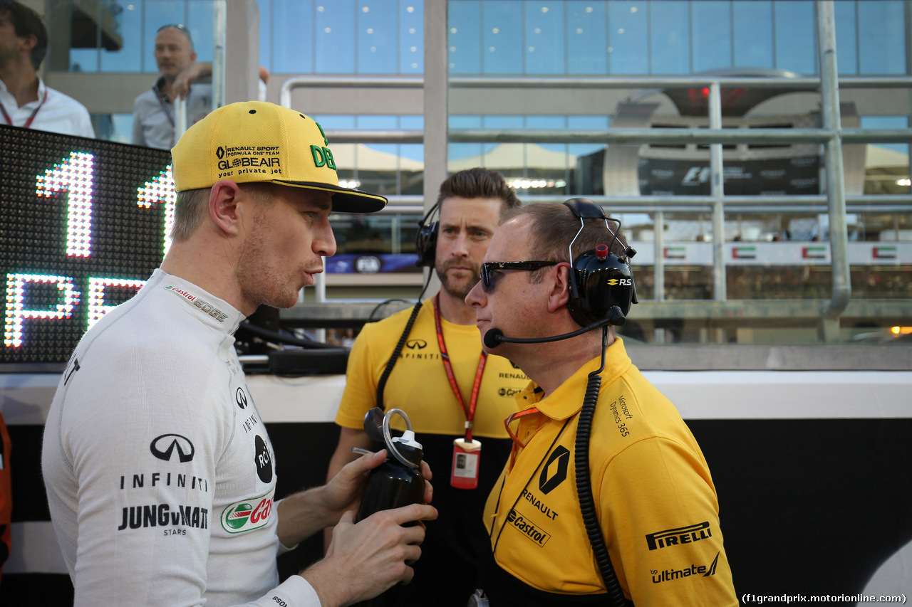GP ABU DHABI, 26.11.2017 - Gara, Nico Hulkenberg (GER) Renault Sport F1 Team RS17