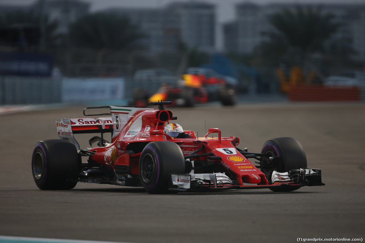 GP ABU DHABI, 26.11.2017 - Gara, Sebastian Vettel (GER) Ferrari SF70H