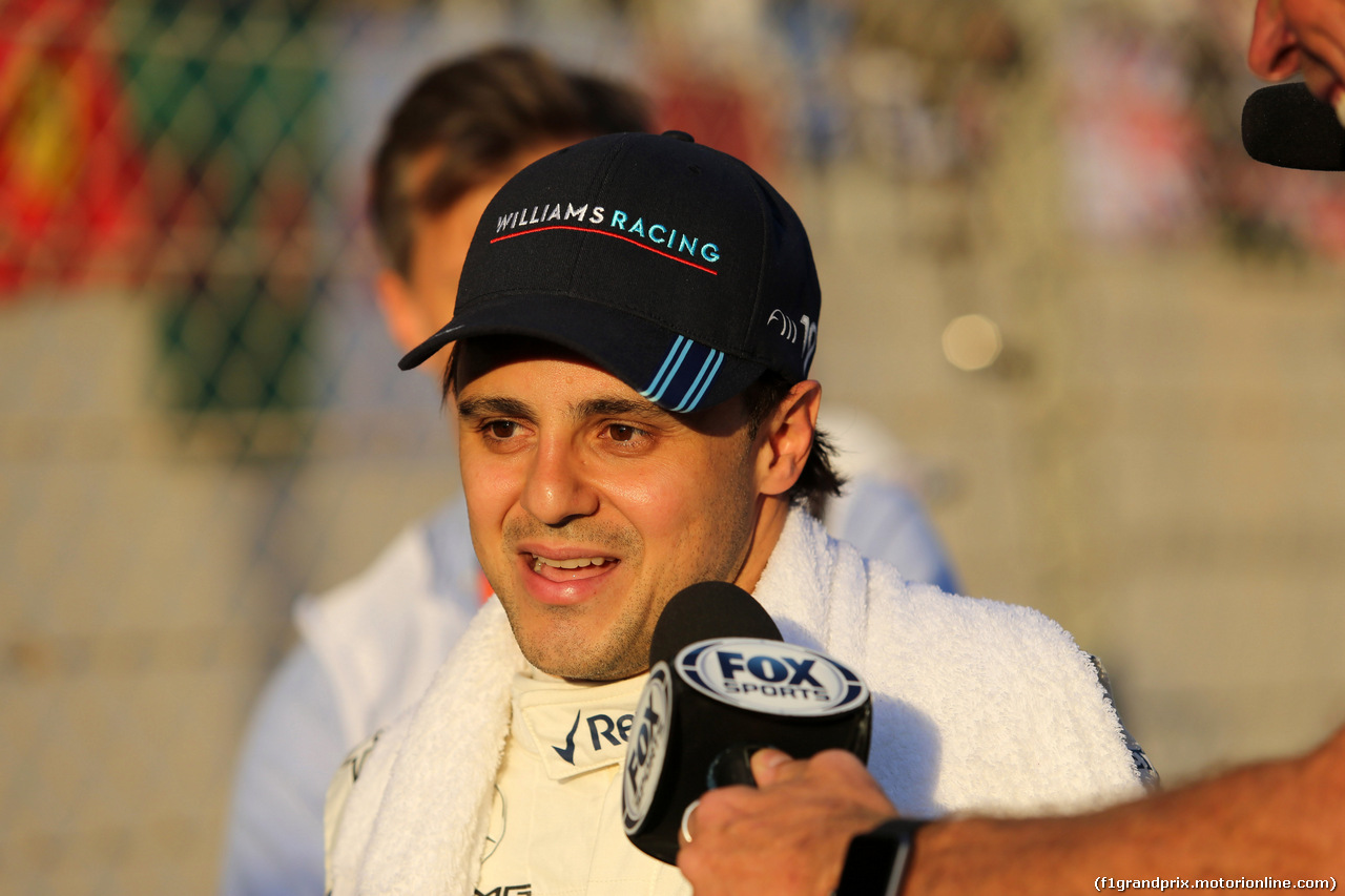 GP ABU DHABI, 26.11.2017 - Gara, Felipe Massa (BRA) Williams FW40