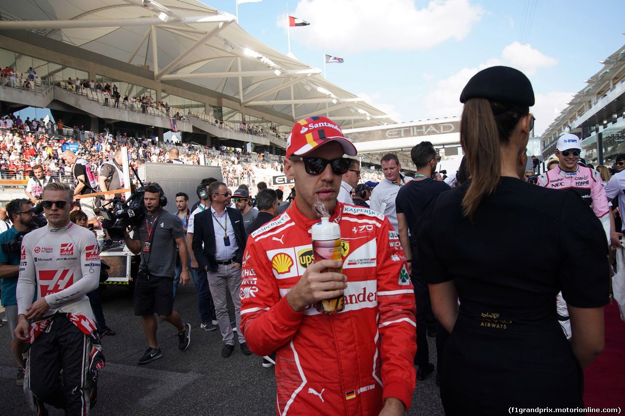 GP ABU DHABI, 26.11.2017 - Sebastian Vettel (GER) Ferrari SF70H