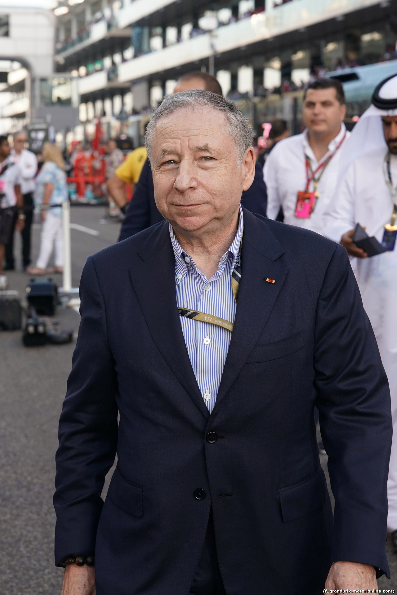 GP ABU DHABI, 26.11.2017 - Gara, Jean Todt (FRA), President FIA
