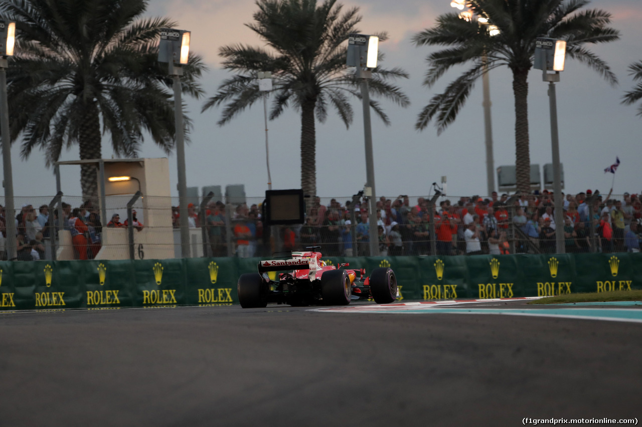 GP ABU DHABI, 26.11.2017 - Gara, Sebastian Vettel (GER) Ferrari SF70H
