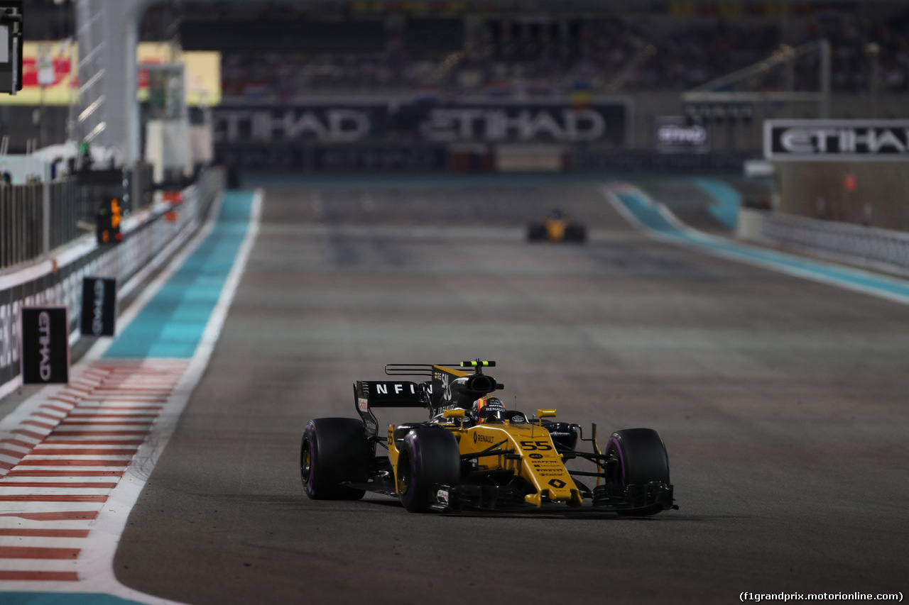 GP ABU DHABI, 26.11.2017 - Gara, Carlos Sainz Jr (ESP) Renault Sport F1 Team RS17