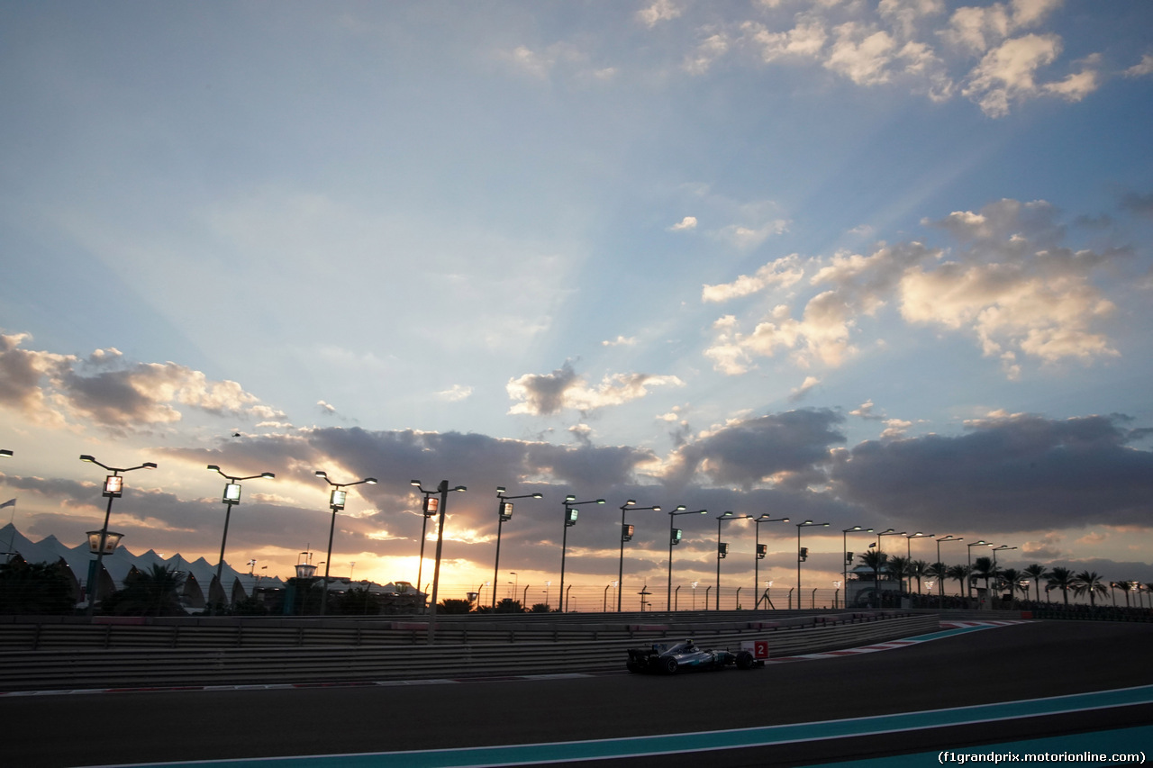 GP ABU DHABI, 26.11.2017 - Gara, Valtteri Bottas (FIN) Mercedes AMG F1 W08