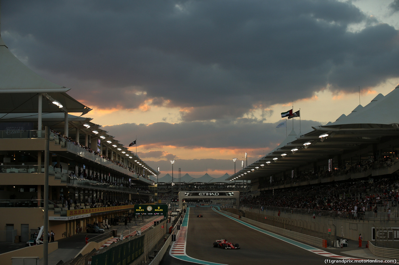 GP ABU DHABI, 26.11.2017 - Gara, Sebastian Vettel (GER) Ferrari SF70H