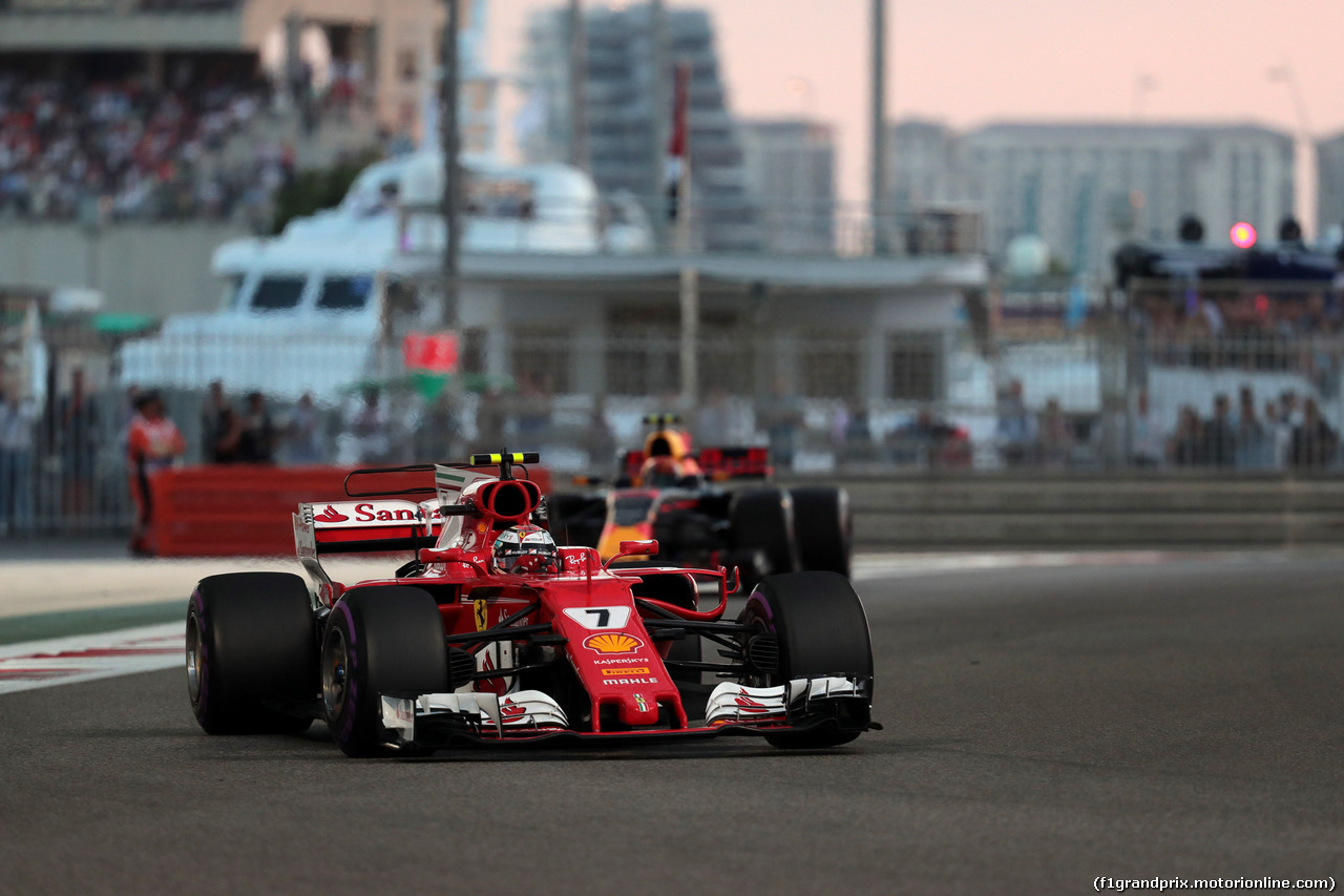 GP ABU DHABI, 26.11.2017 - Gara, Kimi Raikkonen (FIN) Ferrari SF70H