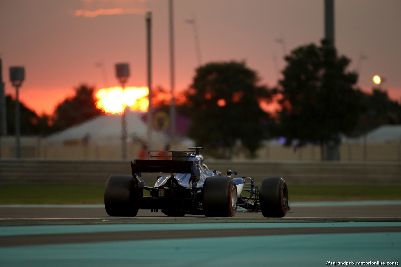 GP ABU DHABI, 26.11.2017 - Gara, Marcus Ericsson (SUE) Sauber C36