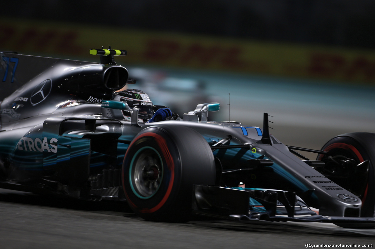 GP ABU DHABI, 26.11.2017 - Gara, Valtteri Bottas (FIN) Mercedes AMG F1 W08