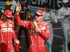 GP ABU DHABI, 26.11.2017 - Kimi Raikkonen (FIN) Ferrari SF70H e Sebastian Vettel (GER) Ferrari SF70H