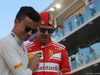 GP ABU DHABI, 26.11.2017 - Pascal Wehrlein (GER) Sauber C36 e Sebastian Vettel (GER) Ferrari SF70H