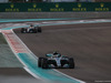GP ABU DHABI, 26.11.2017 - Gara, Valtteri Bottas (FIN) Mercedes AMG F1 W08 davanti a Lewis Hamilton (GBR) Mercedes AMG F1 W08