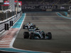 GP ABU DHABI, 26.11.2017 - Gara, Valtteri Bottas (FIN) Mercedes AMG F1 W08 davanti a Lewis Hamilton (GBR) Mercedes AMG F1 W08