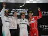 GP ABU DHABI, 26.11.2017 - Gara, 1st place Valtteri Bottas (FIN) Mercedes AMG F1 W08, 2nd place Lewis Hamilton (GBR) Mercedes AMG F1 W08 e 3rd place Sebastian Vettel (GER) Ferrari SF70H