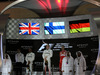 GP ABU DHABI, 26.11.2017 - Gara, 1st place Valtteri Bottas (FIN) Mercedes AMG F1 W08, 2nd place Lewis Hamilton (GBR) Mercedes AMG F1 W08 e 3rd place Sebastian Vettel (GER) Ferrari SF70H