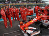 GP ABU DHABI, 26.11.2017 - Gara, Sebastian Vettel (GER) Ferrari SF70H e Riccardo Adami (ITA) Ferrari Gara Engineer