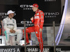 GP ABU DHABI, 26.11.2017 - Gara, 2nd place Lewis Hamilton (GBR) Mercedes AMG F1 W08 e 3rd place Sebastian Vettel (GER) Ferrari SF70H