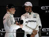 GP ABU DHABI, 26.11.2017 - Gara, Valtteri Bottas (FIN) Mercedes AMG F1 W08 vincitore e 2nd place Lewis Hamilton (GBR) Mercedes AMG F1 W08