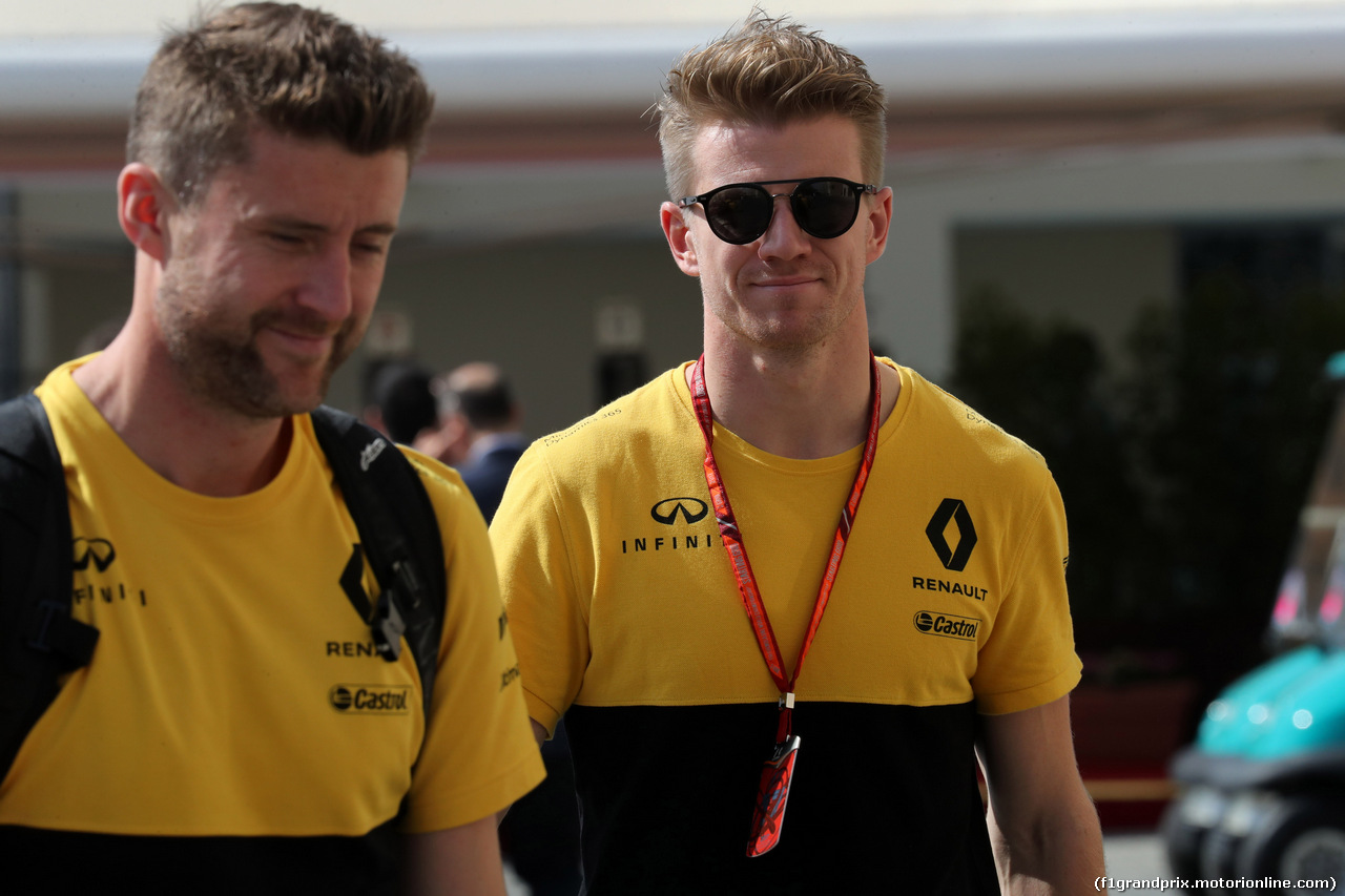 GP ABU DHABI, 23.11.2017 - Nico Hulkenberg (GER) Renault Sport F1 Team RS17