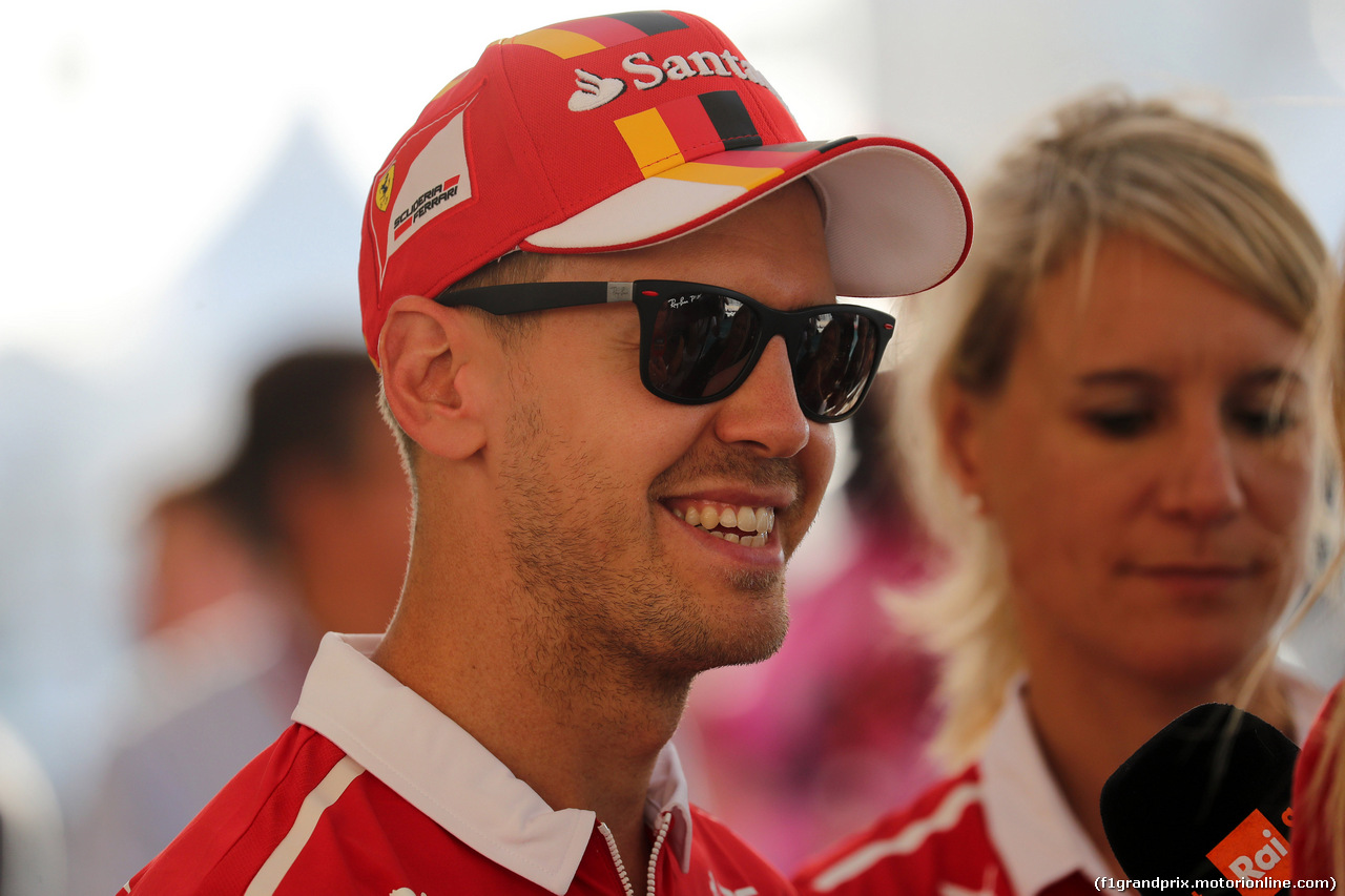 GP ABU DHABI, 23.11.2017 -  Sebastian Vettel (GER) Ferrari SF70H