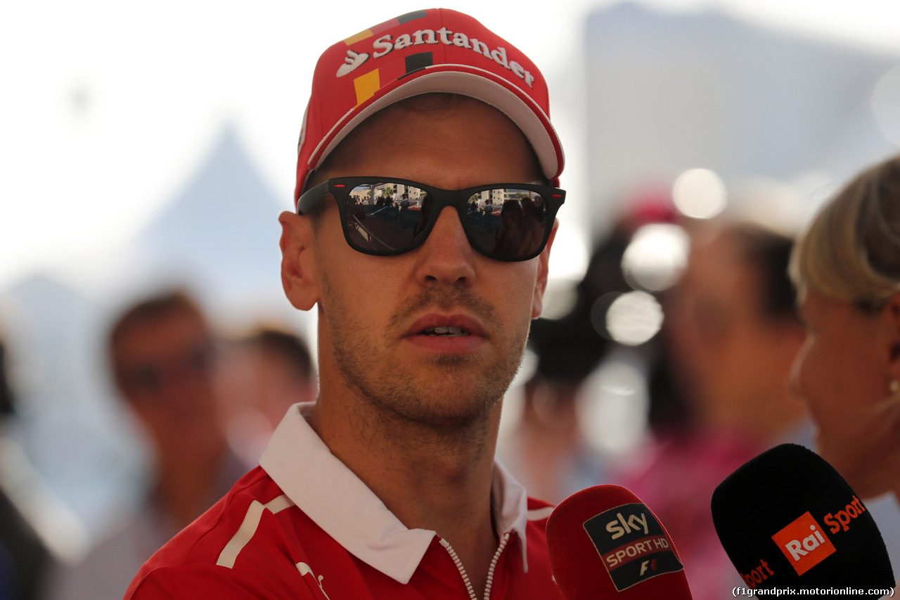 GP ABU DHABI, 23.11.2017 - Sebastian Vettel (GER) Ferrari SF70H