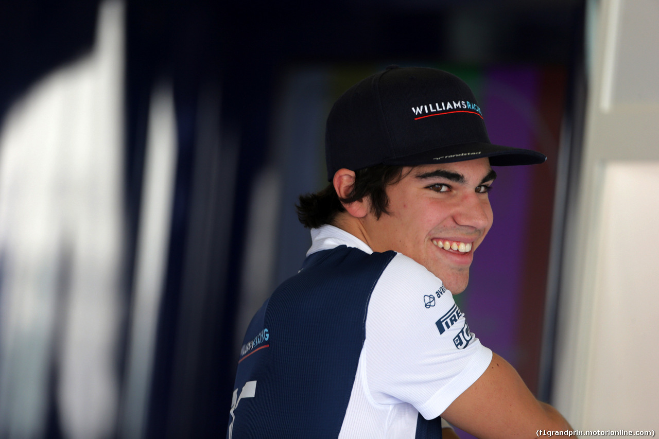 GP ABU DHABI, 23.11.2017 -  Lance Stroll (CDN) Williams FW40