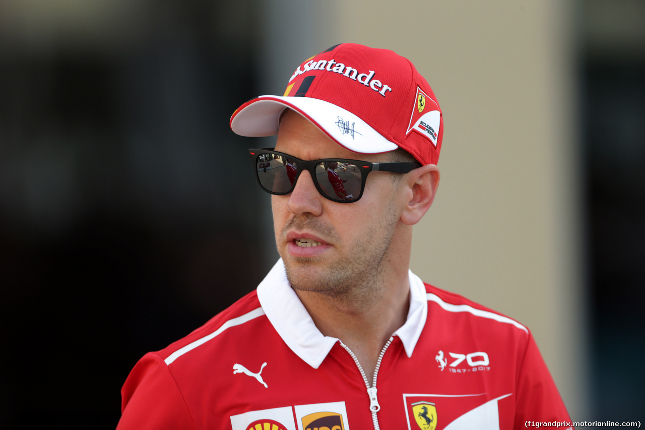 GP ABU DHABI, 23.11.2017 - Sebastian Vettel (GER) Ferrari SF70H
