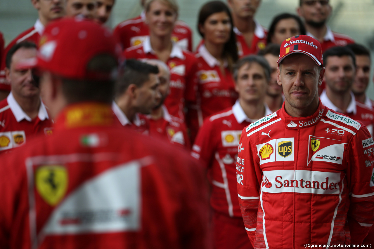 GP ABU DHABI, 23.11.2017 - Sebastian Vettel (GER) Ferrari SF70H