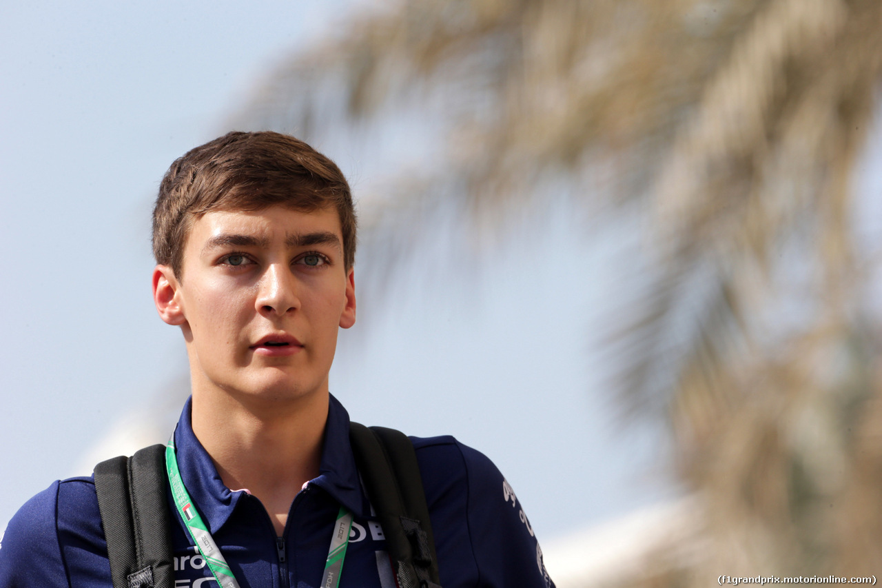 GP ABU DHABI, 24.11.2017 - George Russell (GBR) Test Driver, Sahara Force India F1 VJM010