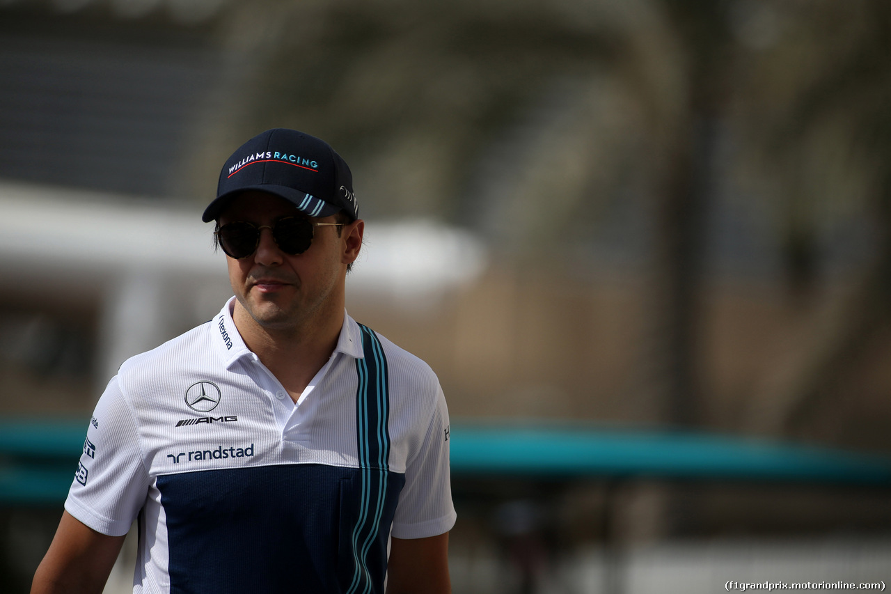 GP ABU DHABI, 24.11.2017 - Felipe Massa (BRA) Williams FW40