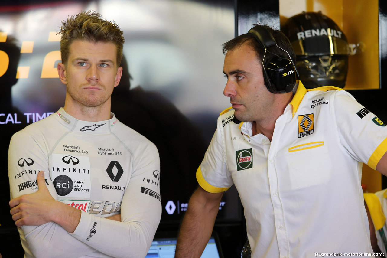 GP ABU DHABI, 25.11.2017 - Prove Libere 3, Nico Hulkenberg (GER) Renault Sport F1 Team RS17