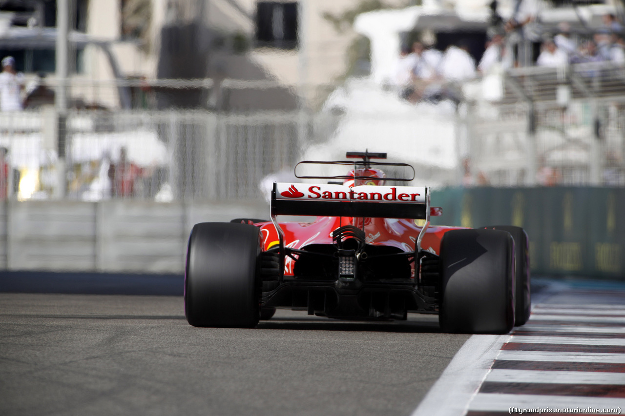 GP ABU DHABI, 25.11.2017 - Prove Libere 3, Sebastian Vettel (GER) Ferrari SF70H