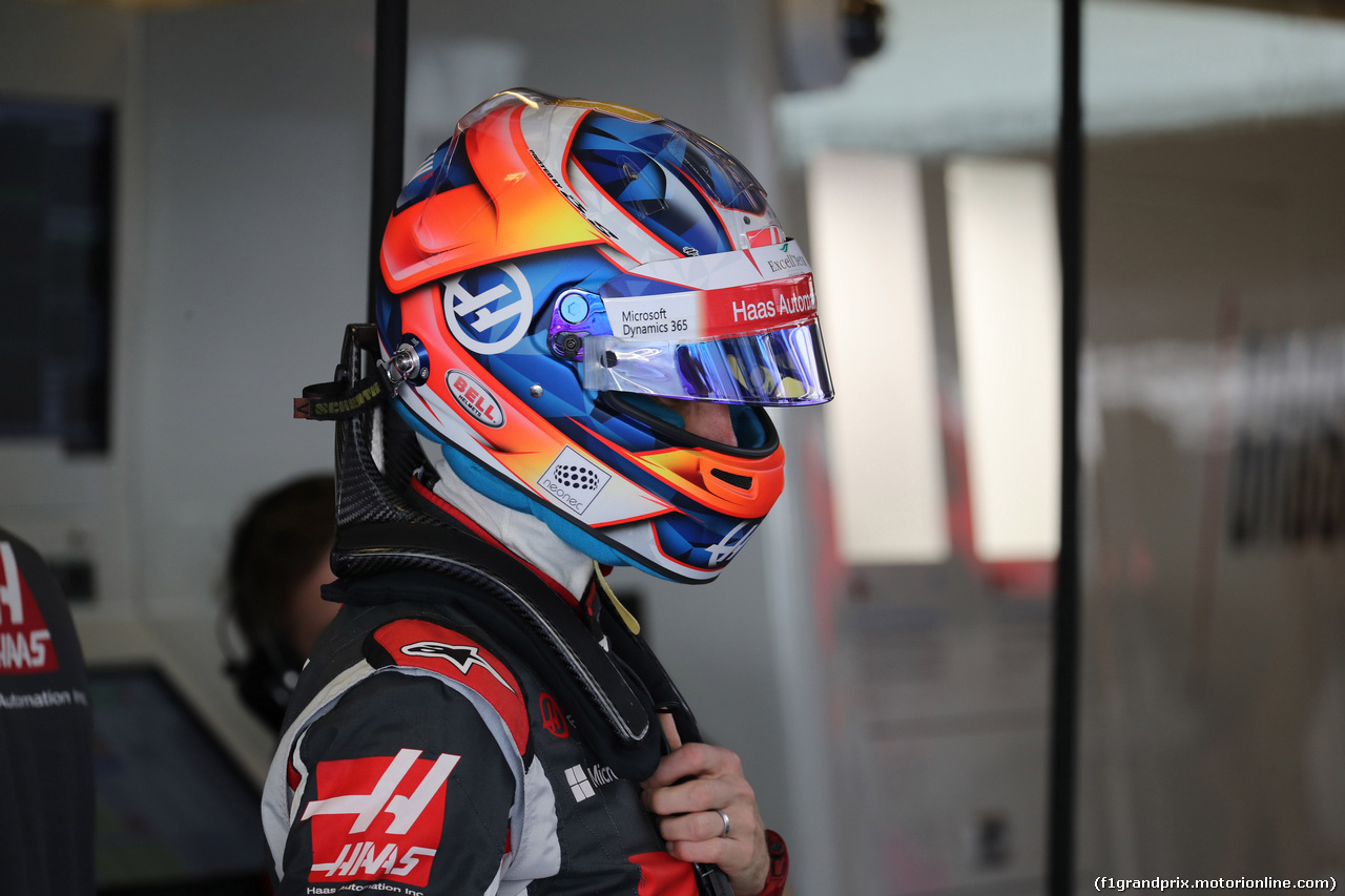 GP ABU DHABI, 25.11.2017 - Prove Libere 3, Romain Grosjean (FRA) Haas F1 Team VF-17