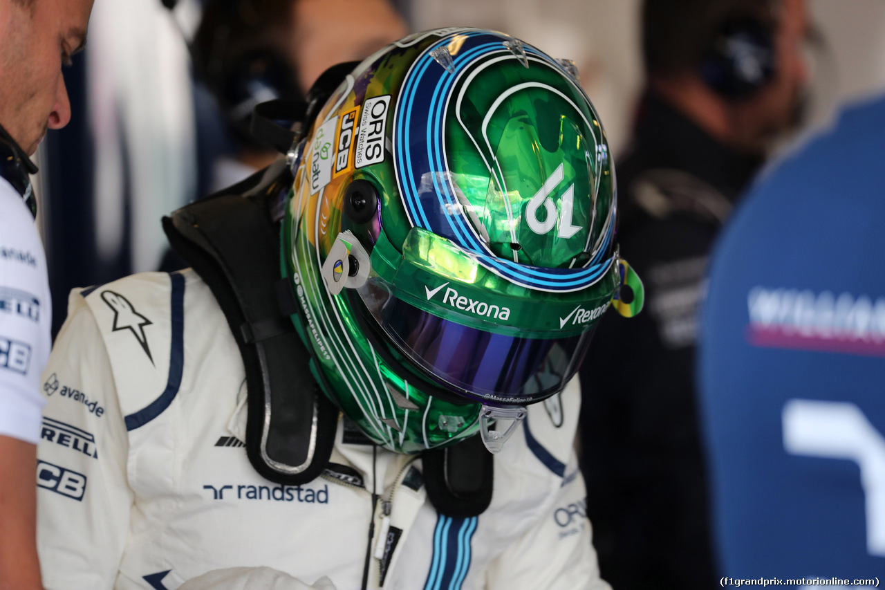 GP ABU DHABI, 25.11.2017 - Prove Libere 3, Felipe Massa (BRA) Williams FW40