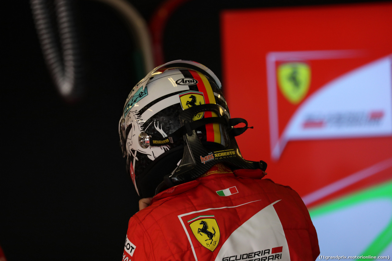 GP ABU DHABI, 25.11.2017 - Prove Libere 3, Sebastian Vettel (GER) Ferrari SF70H