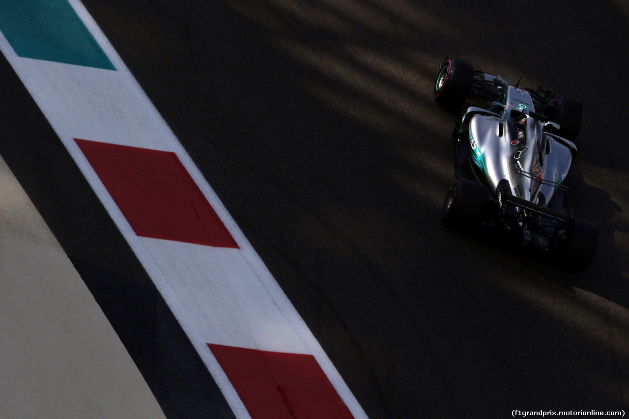 GP ABU DHABI, 25.11.2017 - Prove Libere 3, Lewis Hamilton (GBR) Mercedes AMG F1 W08