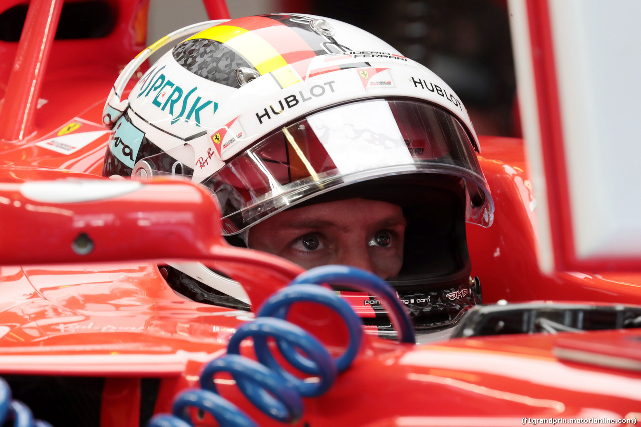 GP ABU DHABI, 25.11.2017 - Prove Libere 3, Sebastian Vettel (GER) Ferrari SF70H
