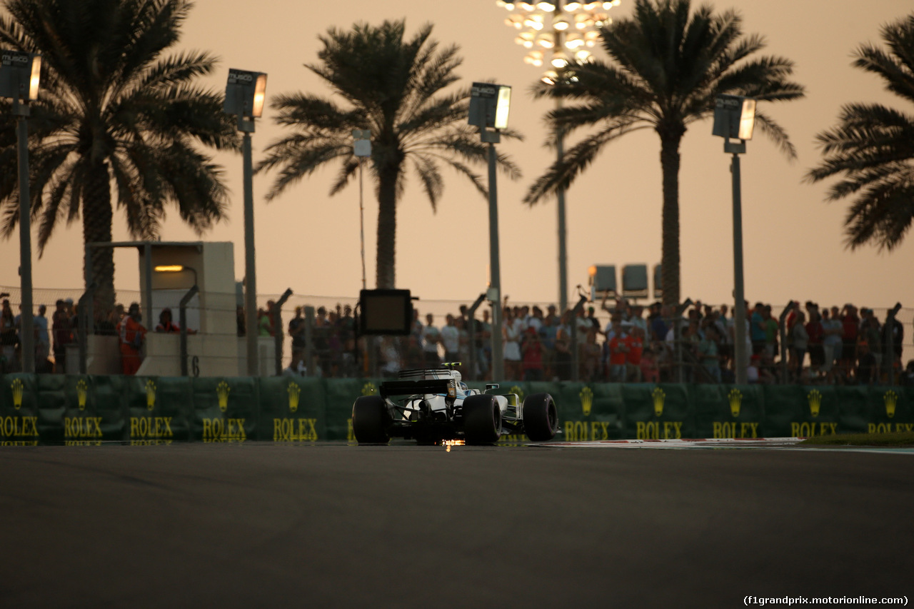 GP ABU DHABI, 25.11.2017 - Qualifiche, Valtteri Bottas (FIN) Mercedes AMG F1 W08