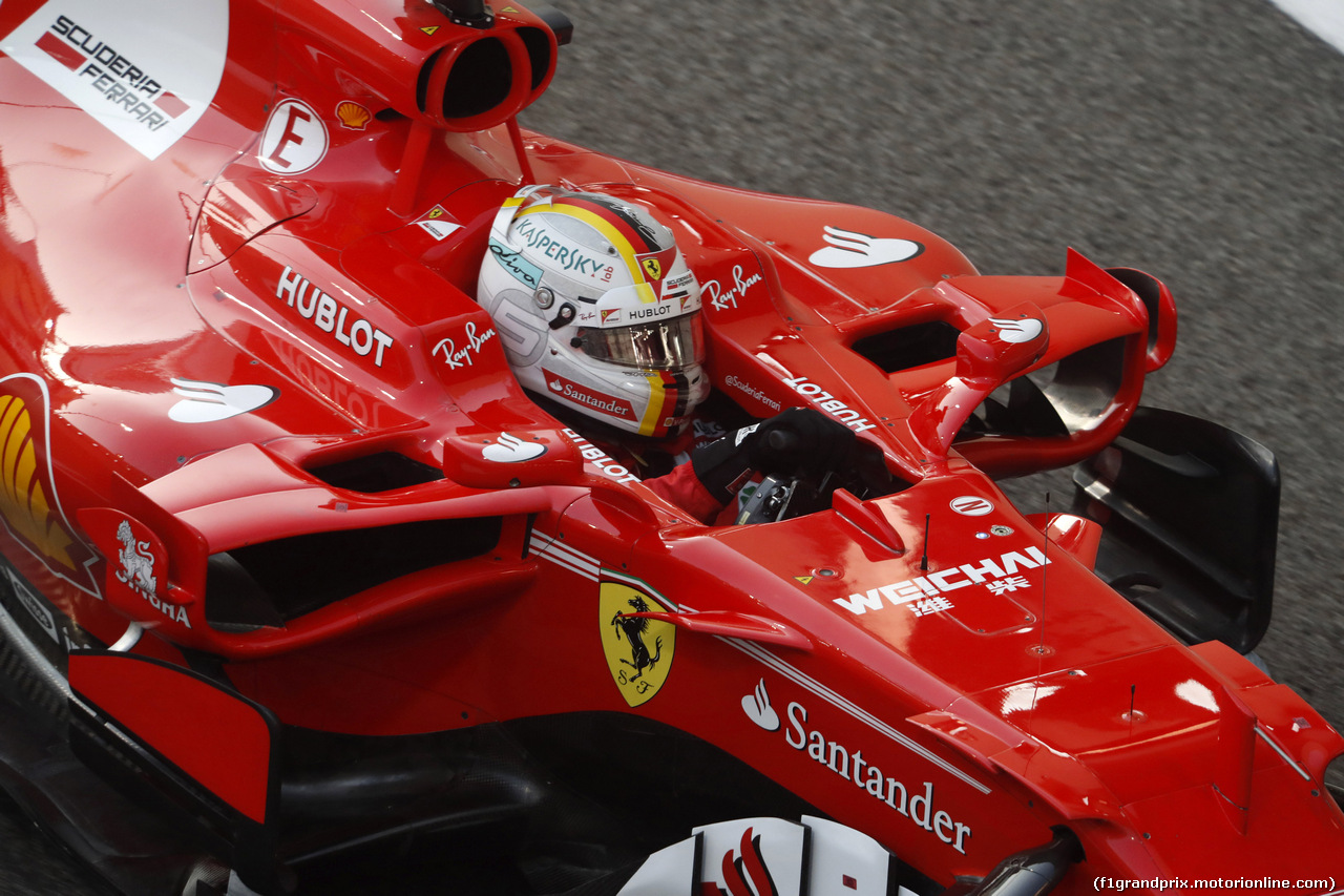 GP ABU DHABI, 25.11.2017 - Qualifiche, Sebastian Vettel (GER) Ferrari SF70H