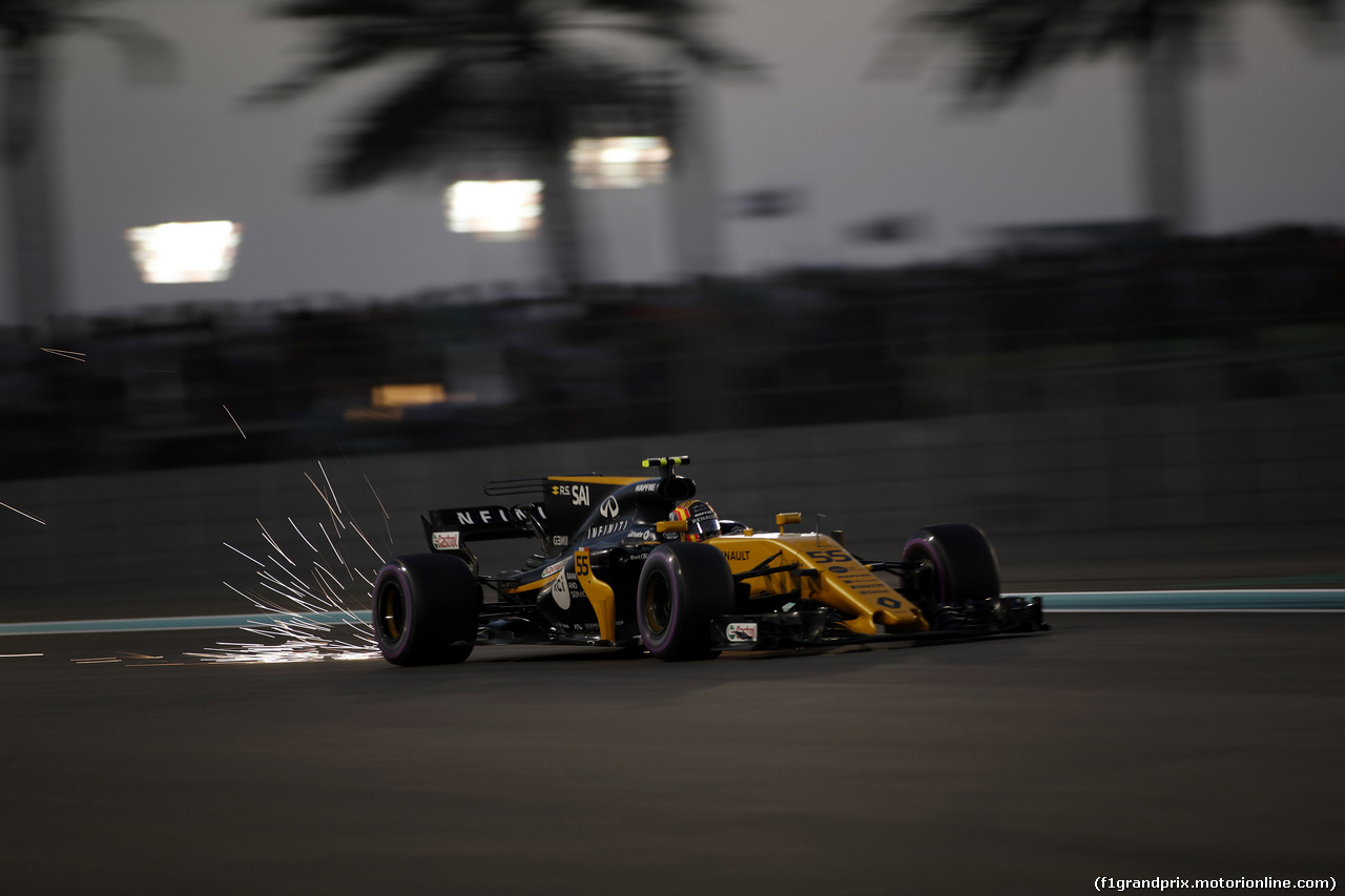 GP ABU DHABI, 25.11.2017 - Qualifiche, Carlos Sainz Jr (ESP) Renault Sport F1 Team RS17