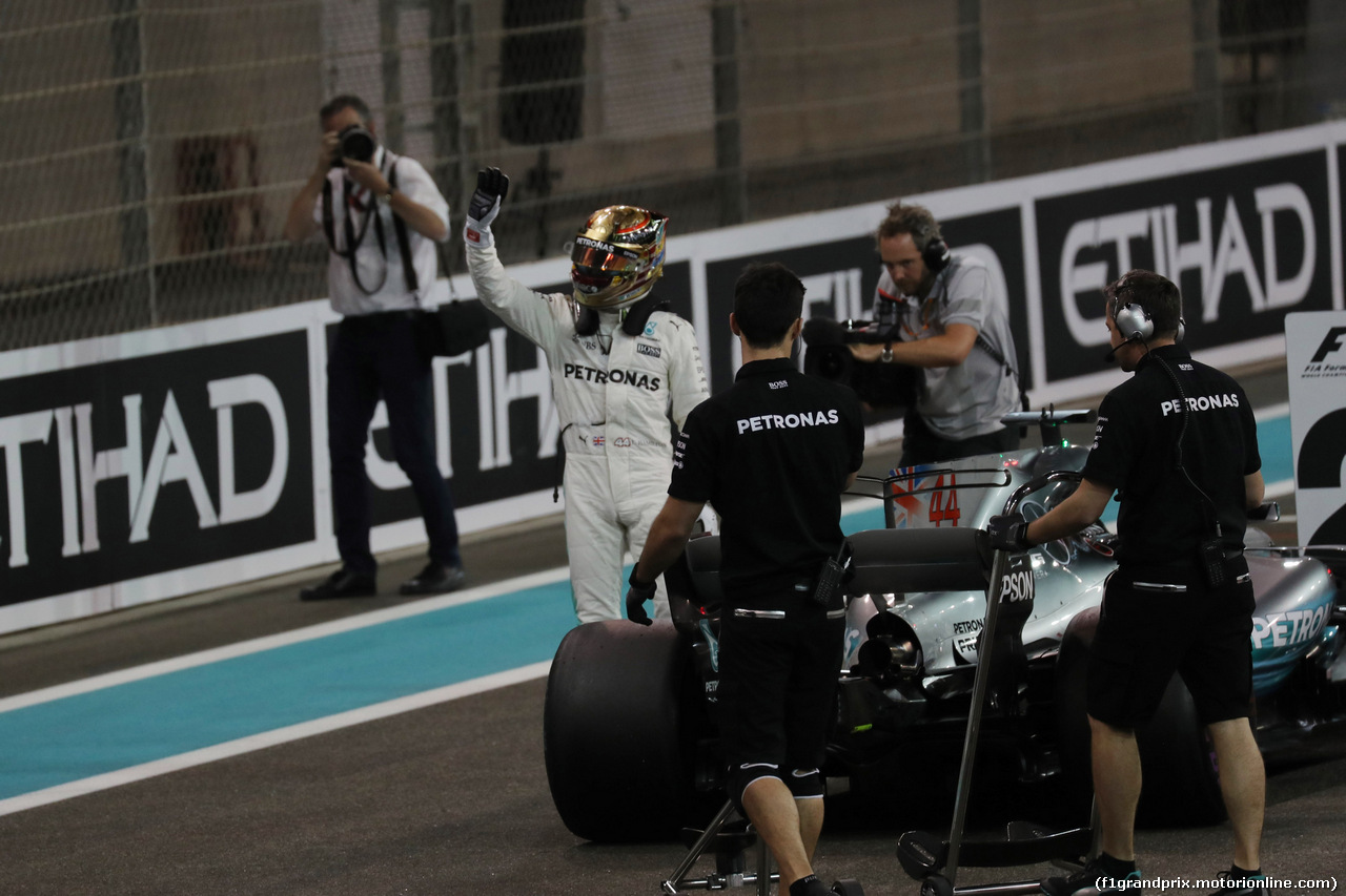 GP ABU DHABI, 25.11.2017 - Qualifiche, 2nd place Lewis Hamilton (GBR) Mercedes AMG F1 W08