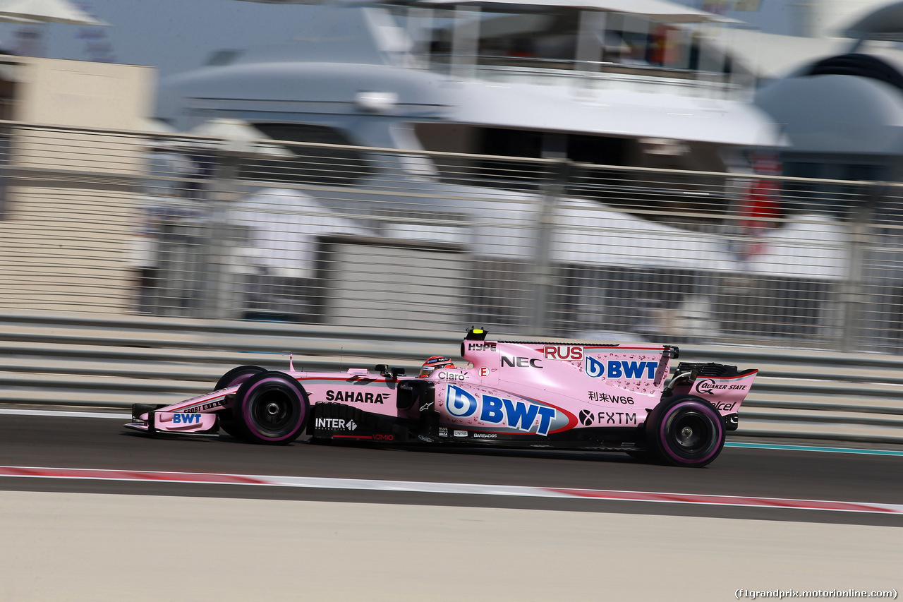 GP ABU DHABI, 24.11.2017 - Prove Libere 1, George Russell (GBR Test Driver, Sahara Force India F1 VJM010