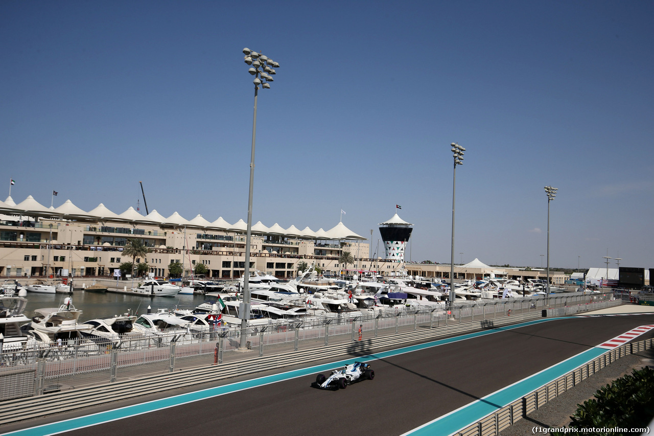 GP ABU DHABI, 24.11.2017 - Prove Libere 1, Felipe Massa (BRA) Williams FW40