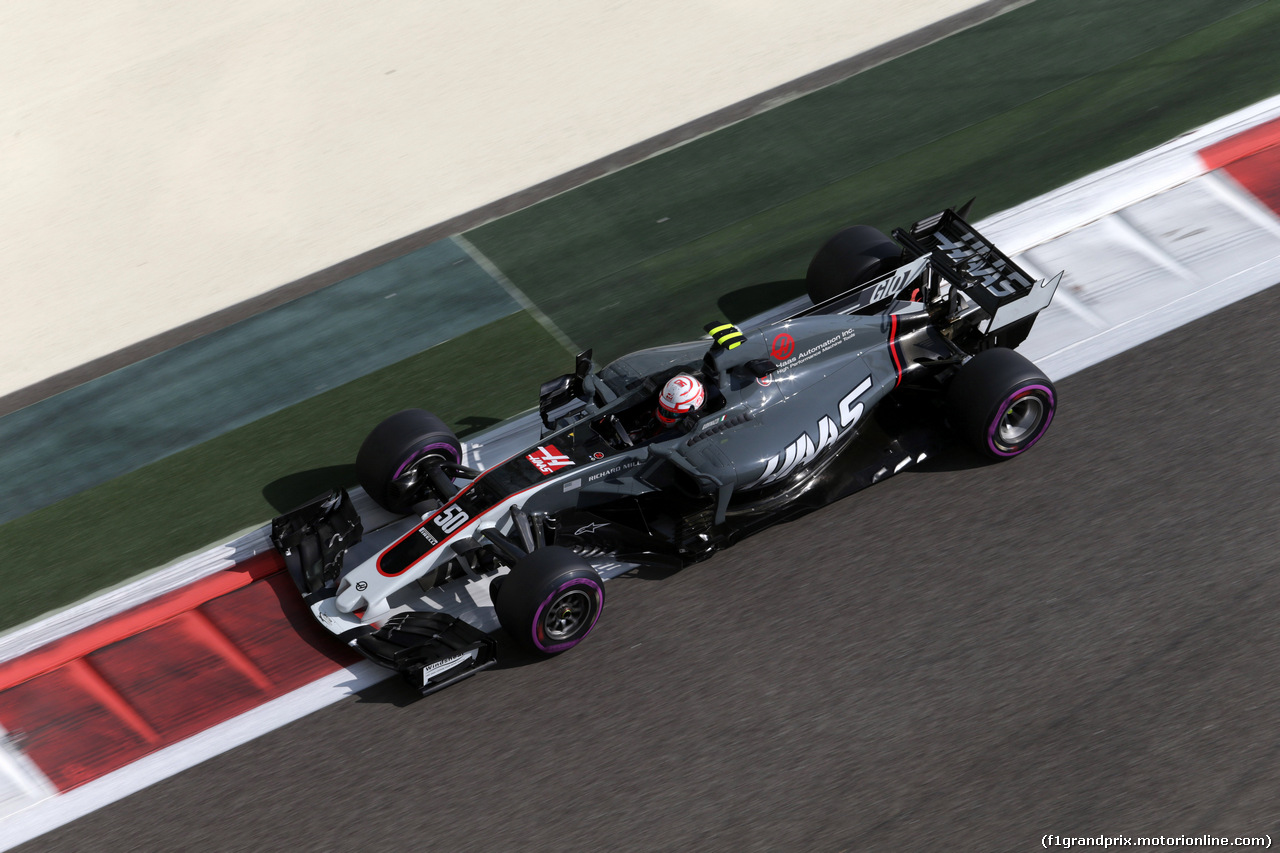 GP ABU DHABI, 24.11.2017 - Prove Libere 1, Antonio Giovinazzi (ITA) Haas F1 Team Test Driver