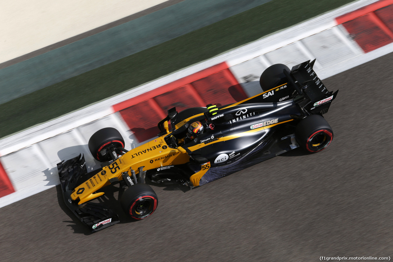 GP ABU DHABI, 24.11.2017 - Prove Libere 1, Carlos Sainz Jr (ESP) Renault Sport F1 Team RS17