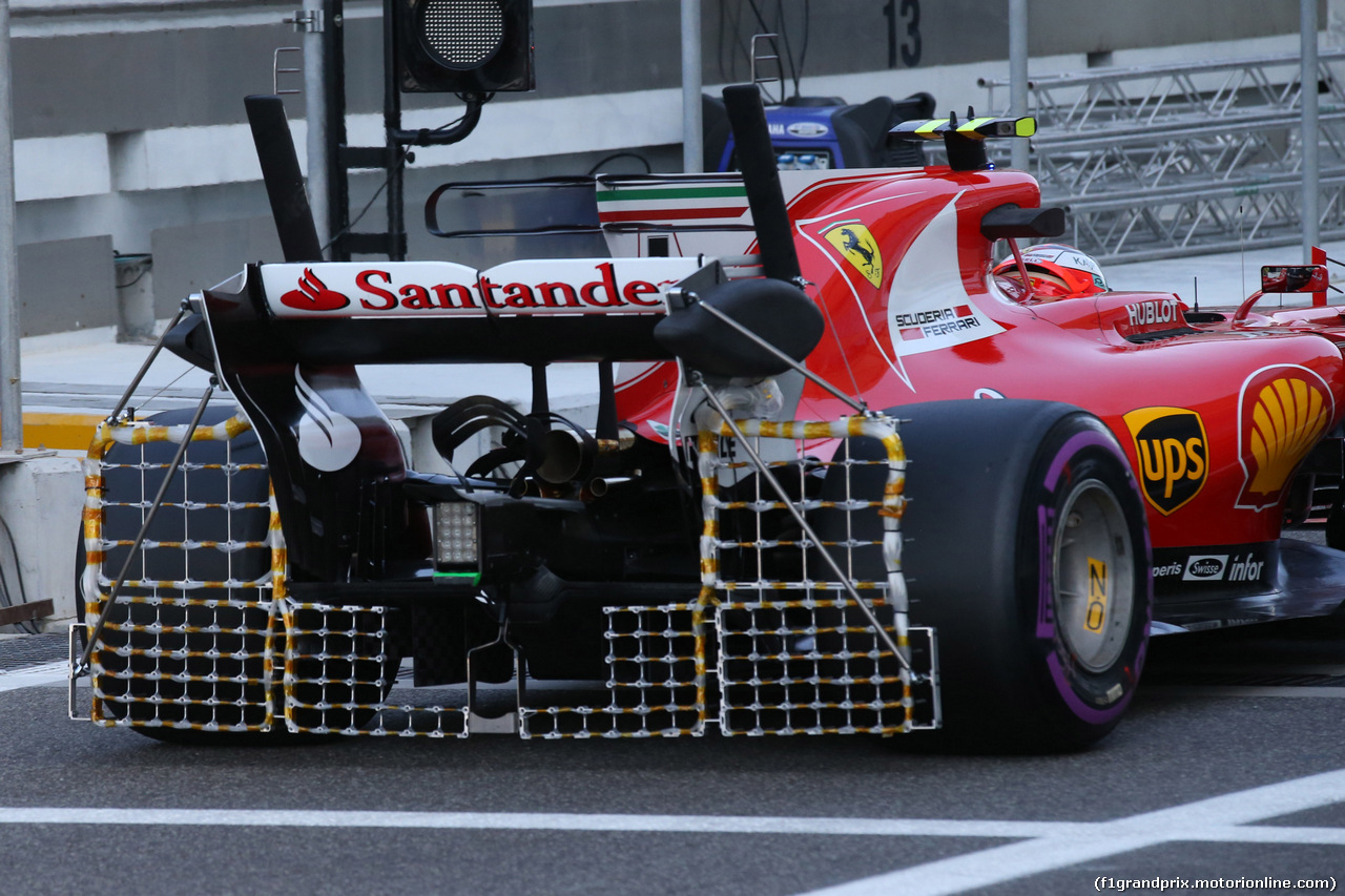 GP ABU DHABI, 24.11.2017 - Prove Libere 1, Kimi Raikkonen (FIN) Ferrari SF70H